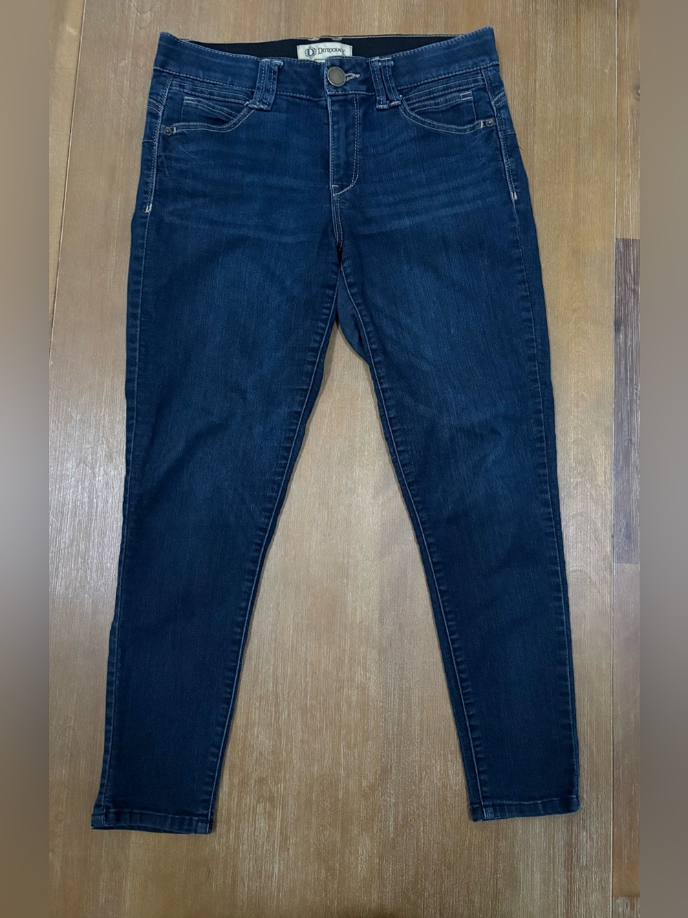 Democracy Dark Indigo Skinny Jeans - Deep Blue Wash